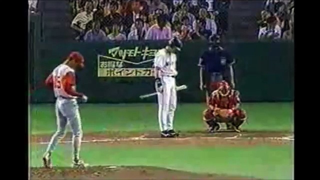 巨人・松井秀喜　VS　広島・黒田博樹　緊迫の11球対決　ノーカット　Hideki Matsui VS Hiroki Kuroda  Japan Baseball