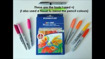 Easy and Simple Tutorial!! - How to Color Anime/Manga using Colored Pencils and Markers