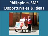 Philippines SME Opportunities and Business Ideas