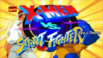 X-Men Vs Street Fighter - Ryu's Theme ( High Quality )