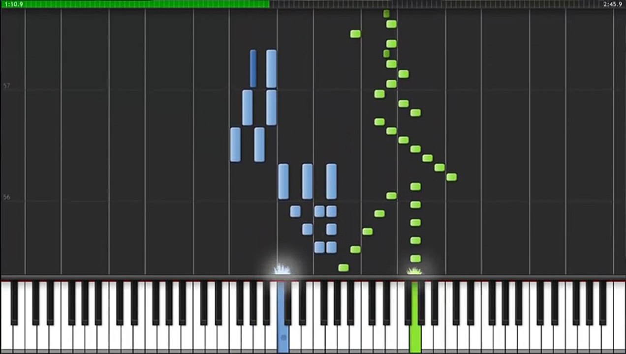 Lettre à Elise - Ludwig van Beethoven [Piano Tutorial] (Synthesia)