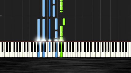 Daft Punk - Get Lucky - Easy Piano Tutorial - Synthesia