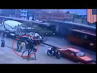 Video d’un héros être en train de sauver sa femme de la mort