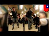 Fou furieux : Un Américain désaxé pète les plombs dans le métro de Taipei