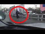 Caméras Dashcam Autos: Un policier sauve un suicidaire