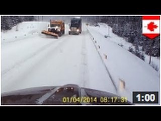 Un chasse neige et deux semi-remarques (VIDEO)