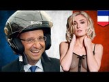 François Hollande, Les Liaisons dangereuses, mais,  avec une actrice...