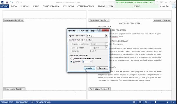 INDICE AUTOMATICO CON WORD 2013