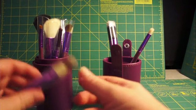 Elegant Professional Beauty Cosmetic Makeup Kit Review - Excellent set of natural brushes!