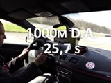 1000 m départ arrêté en Mégane RS Trophy R