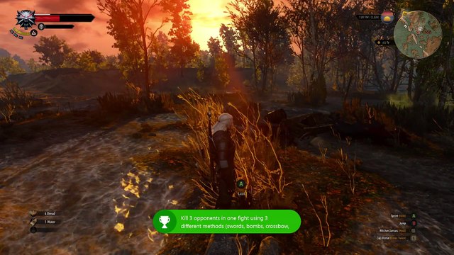 The Witcher 3 Wild Hunt - Xbox One Gameplay (1080p dynamic scaling)
