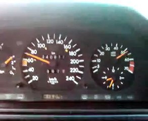 Mercedes W124 E300 0-220km