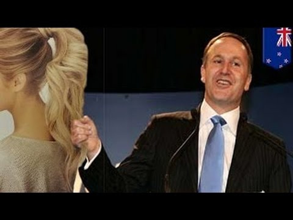 Премьер-министр Новой Зеландии Джон Ки - мелкий...