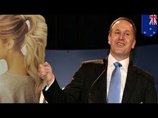 Премьер-министр Новой Зеландии Джон Ки - мелкий хулиган, который дёргает девочек за косички
