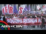 Students walk out of classes in protest vs PNoy