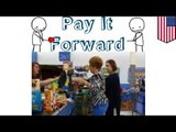 VIDEO: Paying it forward! Babae, bumili ng lampin para sa isang nangangailangang ina!