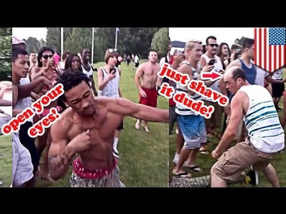 VIDEO: Fight of the Year: Skinny Pants Hipster vs. Super kalbo!