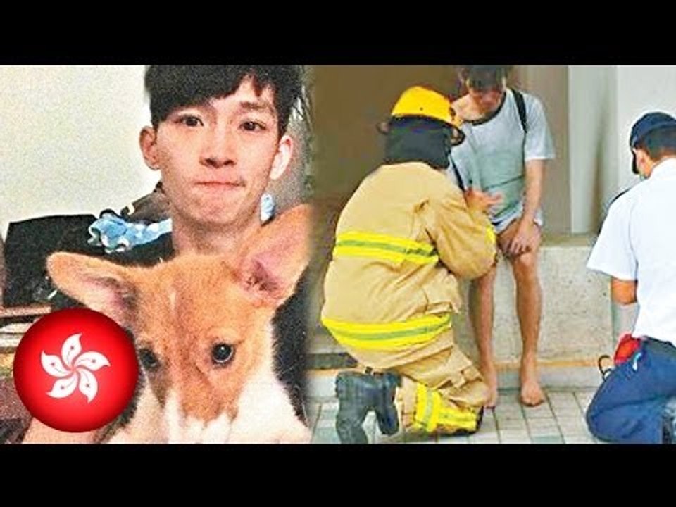 Aso, niligtas ang kanyang amo sa nasusunog na apartment sa HK!