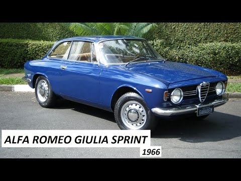 Garagem do Bellote TV: Alfa Romeo Giulia Sprint GT