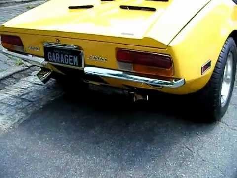 Garagem do Bellote: De Tomaso Pantera (recordista de velocidade)