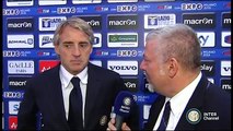 Mancini dopo Lazio-Inter