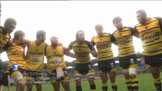 1/2 finale Pro D2 : Mont-de-Marsan / Albi