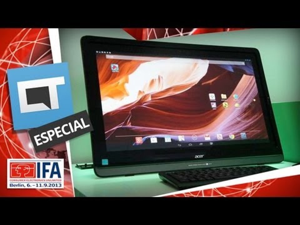 Testamos o All-in-One da Acer que roda Android e não Windows [Hands-on | IFA 2013]