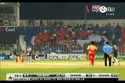 Nauman Anwar 65 runs batting highlights Peshawar Panthers v Sialkot Stallions