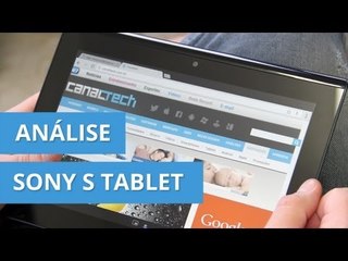 Análise em vídeo do Sony Tablet S, para o site Canaltech!