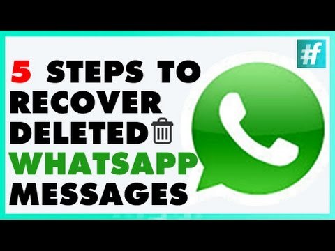 How To Recover Deleted Messages On Whatsapp