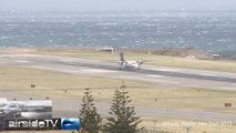 Extreme Landings Wellington Airport January 2nd 2013