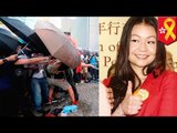Rozpieszczona córka Leunga naśmiewa się z obywateli Hong Kongu.