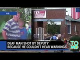Głuchy mężczyzna zastrzelony przez policjanta – nie słyszał jego poleceń.