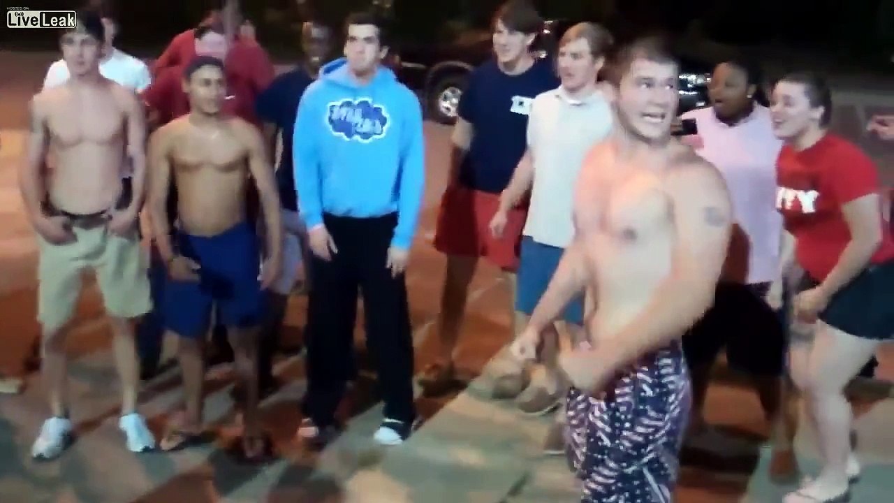 He picked a fight with the wrong guy! MMA fighter