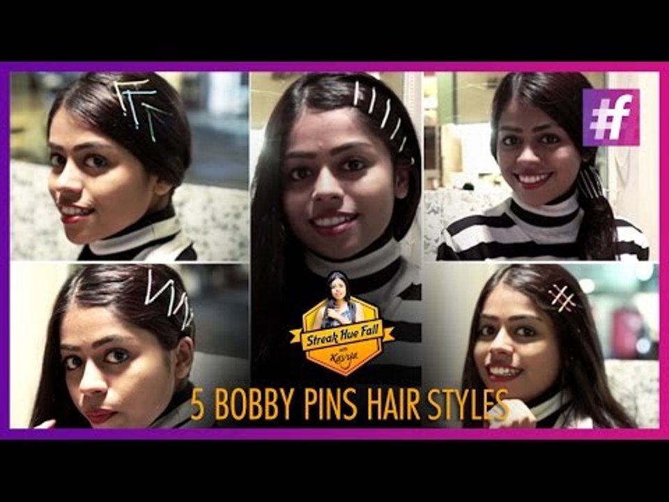 5 Quick And Easy Bobby Pin Hairstyles