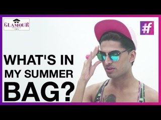 What's in My Summer Bag? | Glamour Project With Sushant Divgikar