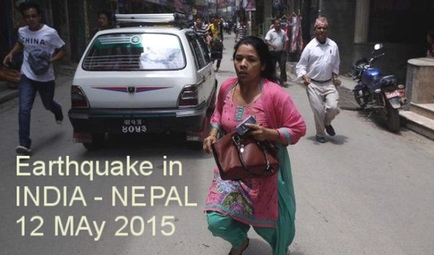 Another Earthquake 7.3 in Nepal - India Delhi and Dhaka Bangladesh. Today