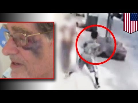 Brutalna gra uliczna: 72-letni mężczyzna znokautowany.