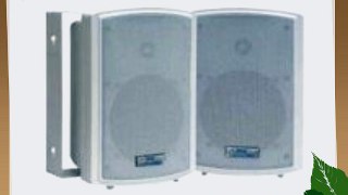 Pyle Home PDWR5T 5.25-Inch Indoor/Outdoor Waterproof Speakers with 30-Watt 70V Transformer