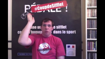 #CoupdeSifflet d'SOS Homophobie