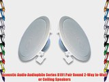 Acoustic Audio R191-2PKG (2) 200 Watt In-Wall/Ceiling Home Speakers