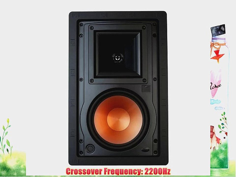 Klipsch R-3650-W II In-Wall Speaker - Each (White)