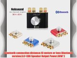 Nobsound? Mini Stereo Hifi Bluetooth Power Amplifier Audio Headphone AMP with Power Supply