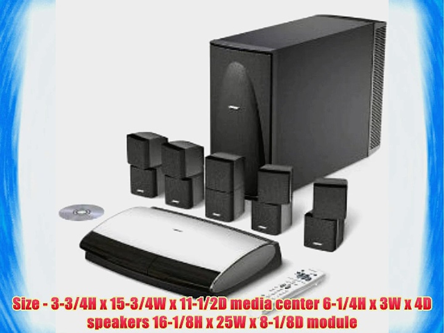 BOSE(R) Lifestyle 28 Series II DVD home entertainment system - video  Dailymotion