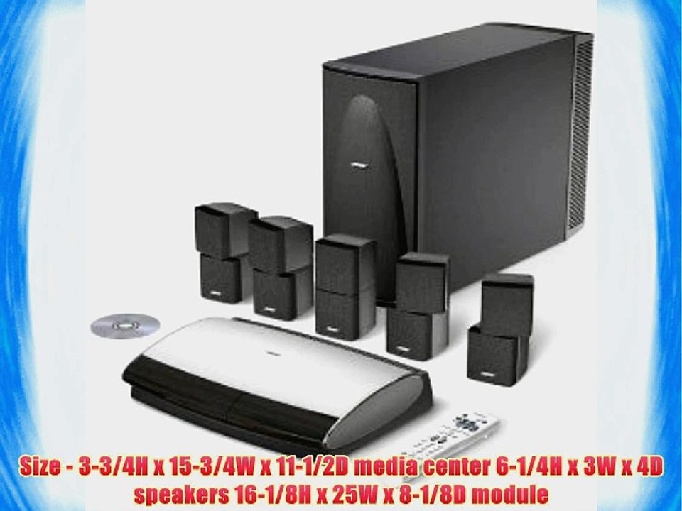BOSE(R) Lifestyle 28 Series II DVD home entertainment system