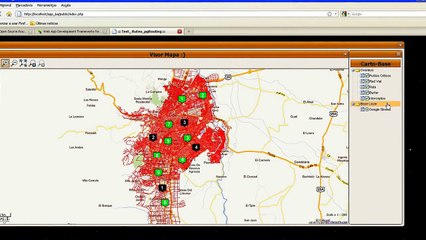 pgRouting,  OpenLayers, ExtJS, Postgis-PotgreSQL, PHP