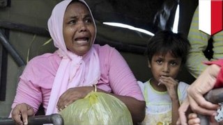 500 名羅興亞移民來到印尼海岸