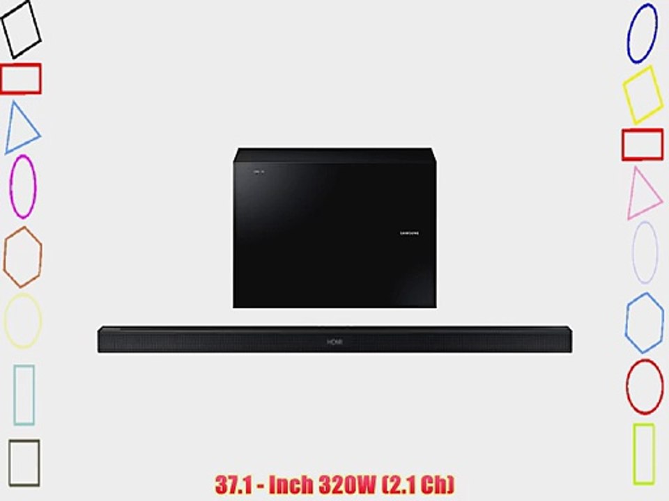Samsung HW-J550 2.1 Channel 320 Watt Wireless Audio Soundbar