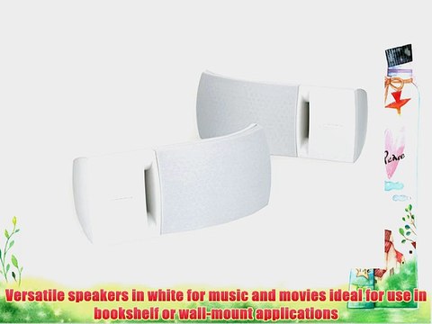 Bose 161 Speaker System (White) - ideal for stereo or home theater use