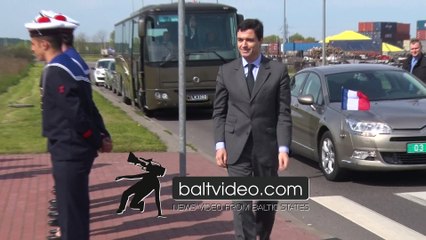 The Memory Day of French prisoners of war in Lithuania, Klaipeda